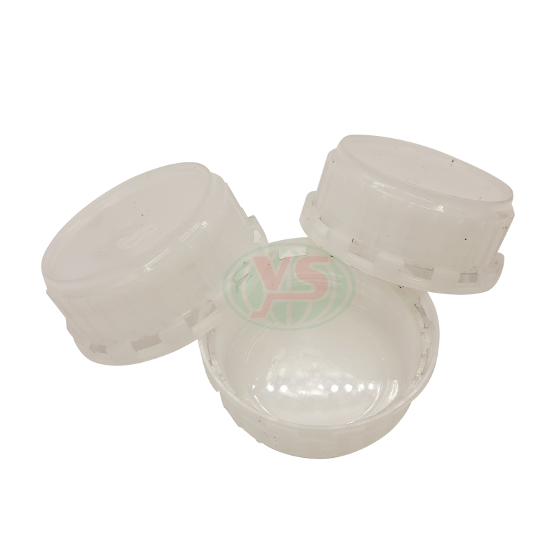Molde de tapa de cubo de inyección de plástico con anillo antirrobo
